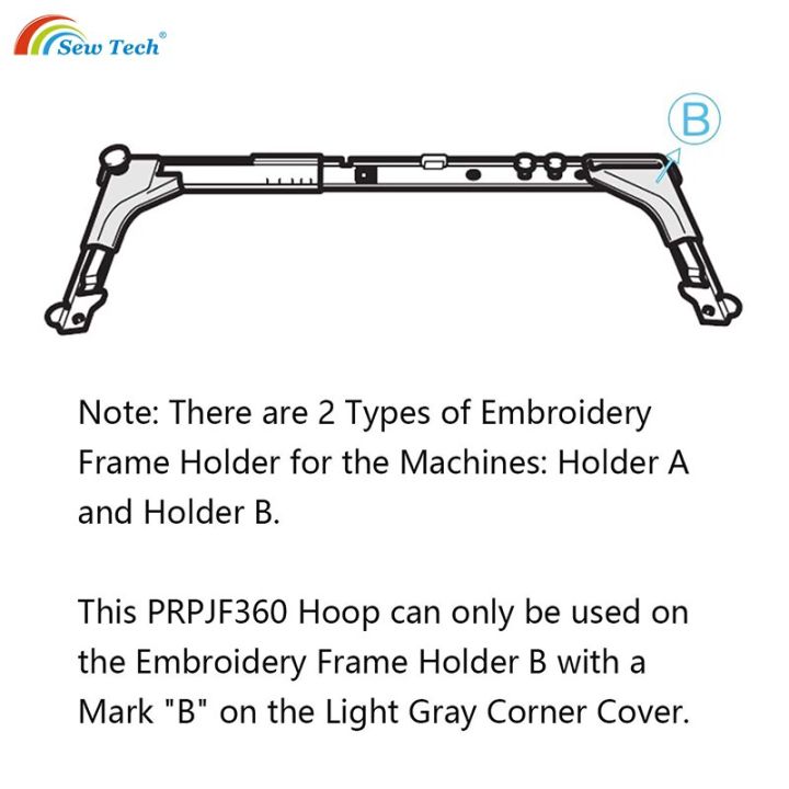 เครื่องเย็บผ้าห่วงเย็บปักถักร้อยพี่ชายสำหรับงานปัก-pr1000-prpjf360มีกรอบปัก-pr1050x-pr1000e