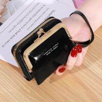 Newfashion Brand Womens Mini Wallet Leather Card Holder Purse Free Shipping For Women