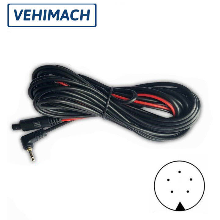 Car Rear View Camera Wire 10m Universal Dach Cam Parking Cable 2.5mm
