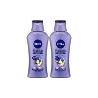 NIVEA ชุดซ่อมแซมนมร่างกายระดับพรีเมียมจาก2ชิ้น (190กรัม X 2) [ผิวเปล่งปลั่งและสุขภาพดีคุณภาพสูง] [อิมัลชันของร่างกาย] ป้องกันผิวแป้งและผิวแห้ง