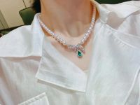 Fine Jewelry Hand Made 8-9mm Natural Fresh Water White Pearls Necklaces for Women Fine Pearls Necklaces