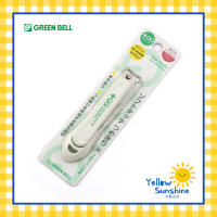 GREEN BELL กรรไกรตัดเล็บเก็บเศษเล็บ QQ Serie สีขาว Size M ของแท้จากญี่ปุ่น Green Bell Nail Clipper