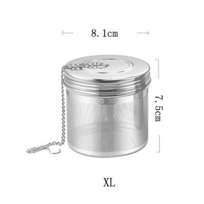 Creative 304 Stainless Steel Tea Strainer Leaf Spice Herbal Teapot Reusable Mesh Filter Home Kitchen Accessories