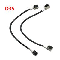 2PCS D1S D3S Socket Adaptors D2S D4S D3S Xenon Bulbs Converters High Voltage Wire Cable Connector Relay Harness Bulbs  LEDs  HIDs