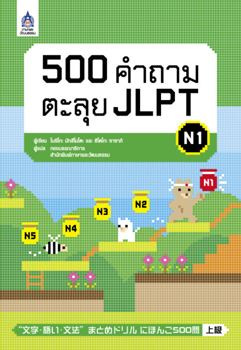หนังสือเรียนภาษาญี่ปุ่น-500-คำถามตะลุย-jlpt-n1