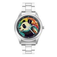 Panda Quartz Watch Cartoon 70‘s Steel Photo Wrist Watch Woman Spring Vintage Hit Sales Wristwatch