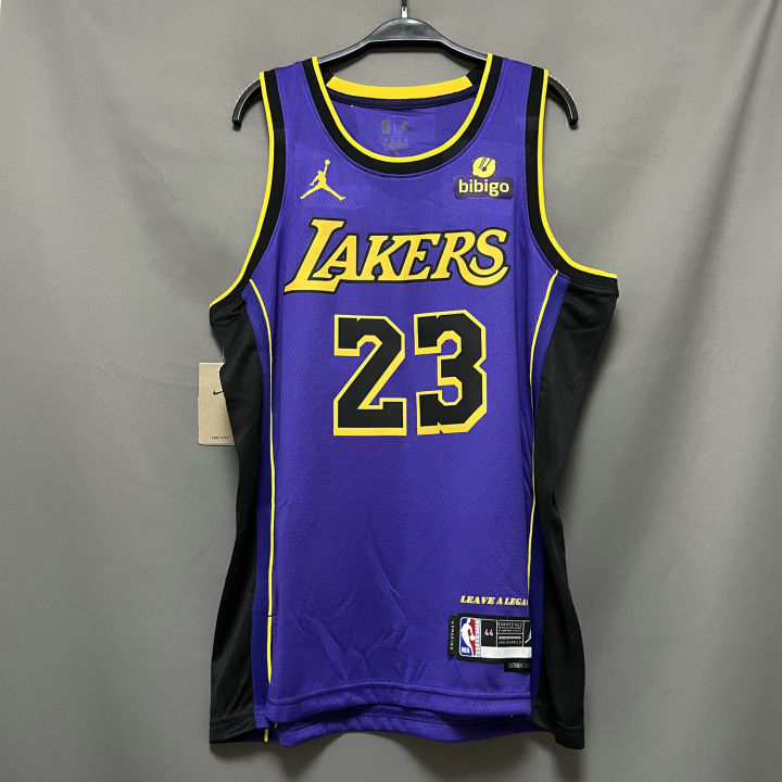 High Quality】2023-24 Men's New Original Lakers #23 LeBron James