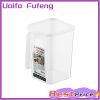 Uaifo กล่องที่จัดเก็บในตู้เย็นตู้เย็น,กล่องใส่อาหารสดกล่องพร้อมที่จับสำหรับผักผลไม้ชั้นวางของในครัวในบ้าน