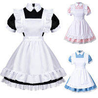 การค้าต่างประเทศฮาโลวีนโลลิต้าโลลิต้า COS อะนิเมะครีม Little Sweetheart Maid Dress Soft Girl Servant Womens Cafe