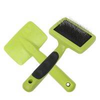 2 Needle Felt Brushes Felt Tools Pet Comb Grooming Comb Dog Detangler Comb for Rotary Craft Needle Felt Projects or Pets Durable Easy to Use Green+Black