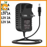 ที่ชาร์จ1A KV3P 5V 12V แบบสากล3A 2A หม้อแปลงกระแสไฟฟ้าไฟ100-240V แหล่งจ่ายไฟในอะแดปเตอร์ DC ปล๊กไฟสหราชอาณาจักร