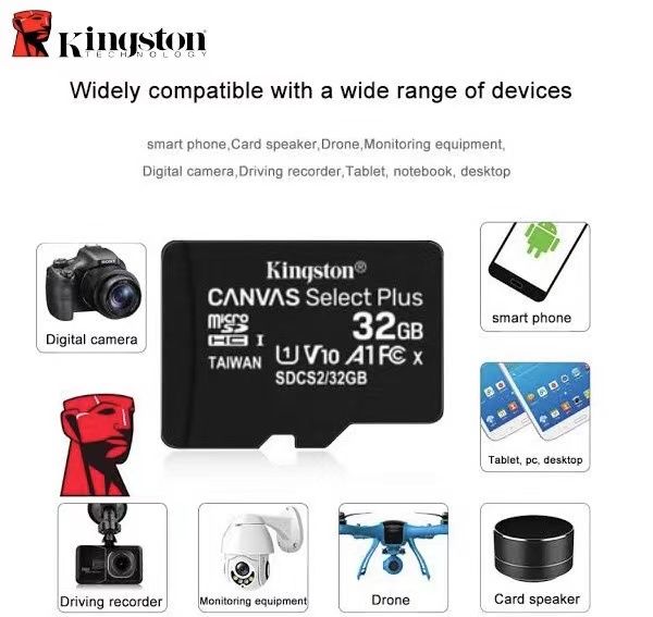 kingston-canvas-select-plus-microsd-card-32gb-class10-ของแท้ประกันศุนย์