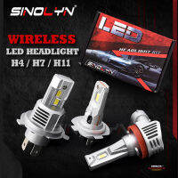 Sinolyn หลอดไฟหน้า LED หลอดไฟตัดหมอก H4 LED 6000K สีขาว สําหรับ Toyota NCP42 NCP93 NCP150 NCP15 Canbus H7 H11