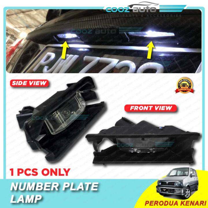 Perodua Kenari rear car number plate registration plate lamp light Lazada
