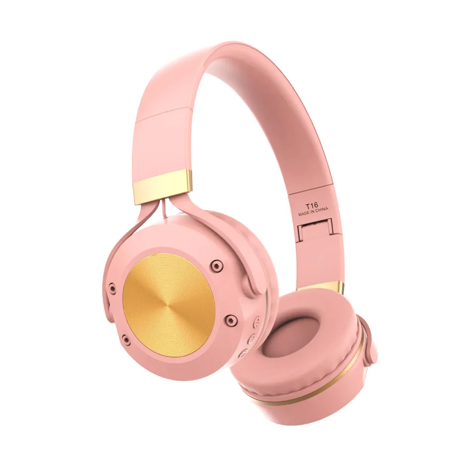 Audifono New Wireless Gold Headset Rose PS4