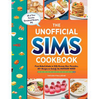 [หนังสือ] The Unofficial Sims Cookbook recipe recipes bake bakery pastry chef cook cooking cookbook game english book