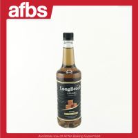 AFBS LongBeach Caramel concentrated flavoured syrup 740 ml. #1108357  ลองบีช น้ำหวานเข้มข้นกลิ่นคาราเมล 740 มล.