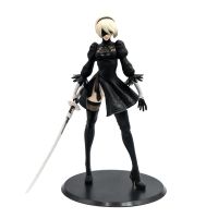 28CM Anime Game NieR Automata 2b YoRHa No.2 Type B Action Figure PVC Collection Model Toys Brinquedos