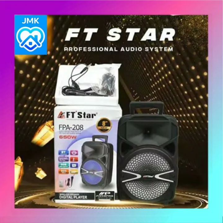 Ft Star Fpa 208 Portable Bluetooth 8 W Wire Microphone Lazada Ph 8144