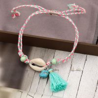 【CW】❈❣  Anklet for Foot Jewelry Boho Tassel Adjustable Rope Chain Ankle Leg Beach Sandals Accessories