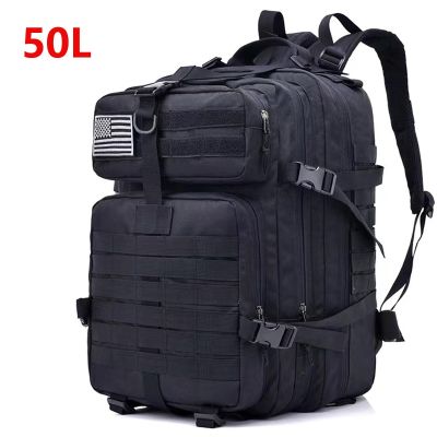 【CW】 50L/30L Camo Backpacks Men Tactical Molle Bug Out Outdoor Assault Pack Trekking Hunting
