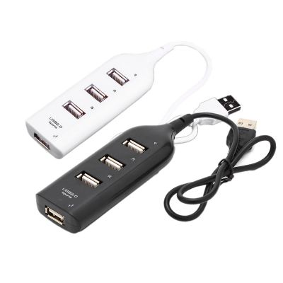 RYRA High Speed USB Hub 4 Port USB 2.0 With Cable Mini USB Splitter Hub Use Power Adapter Multiple Socket For PC Laptop Notebook