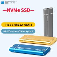 SPT30 Stmagic PLUS USB3.1 Gen 2 Pcie Nvme ฮาร์ดไดรฟ์หน่วยความจำภายนอก SSD 128GB 256GB 512GB 1TB โลหะแบบพกพา SSD Type C อุปกรณ์ขนาดเล็ก