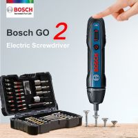 Bosch Go 2ไขควงสว่านไร้สายแบบชาร์จไฟ Bosch Go 3.6V ไขควงไฟฟ้าอเนกประสงค์ชุดเครื่องมือไฟฟ้าสำหรับใช้ในครัวเรือน