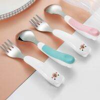 【cw】 Tableware Cartoon Kids Fork Set Feeding - Aliexpress 【hot】