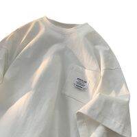 Labeling blockbuster short-sleeved summerloosely contractedT-shirt male tide purecouples joker blazer