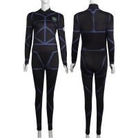 Anime Blue Lock Nagi Seishiro Cosplay Costume Black Jersey Jumpsuit Football Bodysuit Halloween Christmas Party Clothes