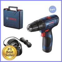 สว่านไร้สาย (พร้อมแบตเตอรี่) BOSCH GSB120-LI 10 มม. 12 โวลต์CORDLESS DRILL (BATTERY INCLUDED) BOSCH GSB120-LI 10MM 12V **โปรโมชั่นสุดคุ้ม โค้งสุดท้าย**