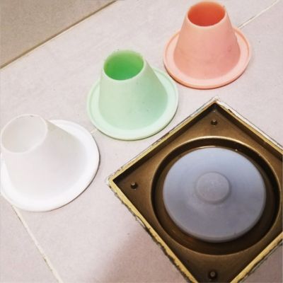 1pc Silicone Deodorant And Insect Proof Floor Drain Plug Sink Pipe Cover
