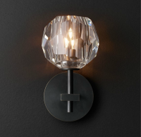 Modern Crystal Wall Sconce Lighting Fixture Nordic Glass Ball Lamp Bedside Living Room Hallway Home Decoration Golden Lights