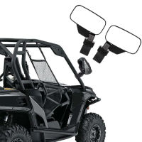 Au ดัดแปลงกระจกมองหลังกระจกมองข้างปรับ ABS สำหรับ Polaris Ranger RZR สำหรับ Yamaha Rhino