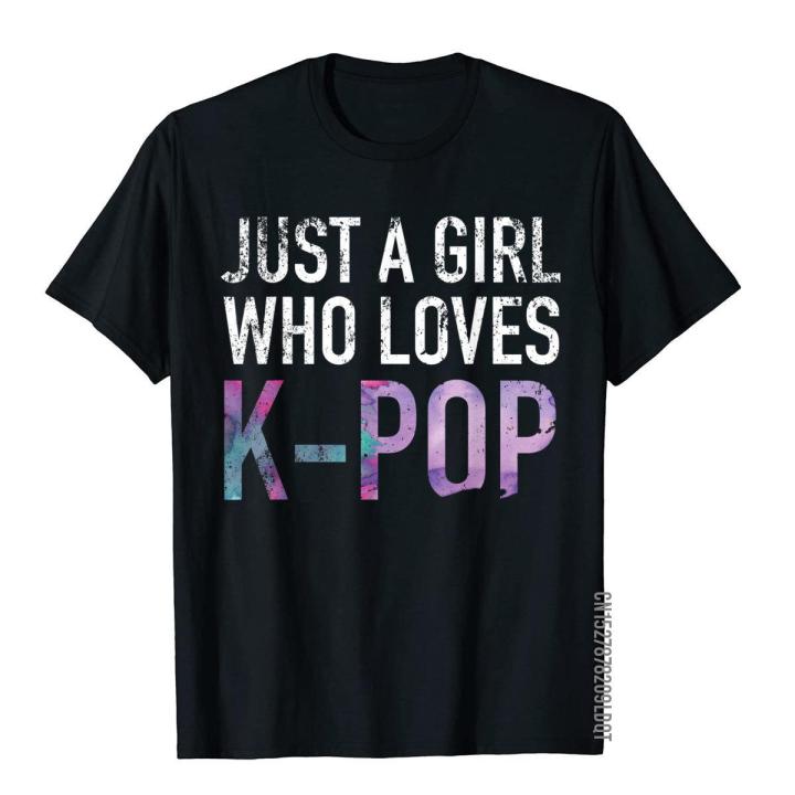 just-a-who-loves-k-pop-funny-gift-t-shirt-coupons-mens-t-shirt-family-tops-tees-cotton-simple-style