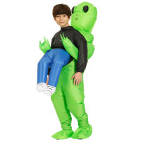 Ghost Alien costume Halloween Role Play Christmas Inflatable Alien costume