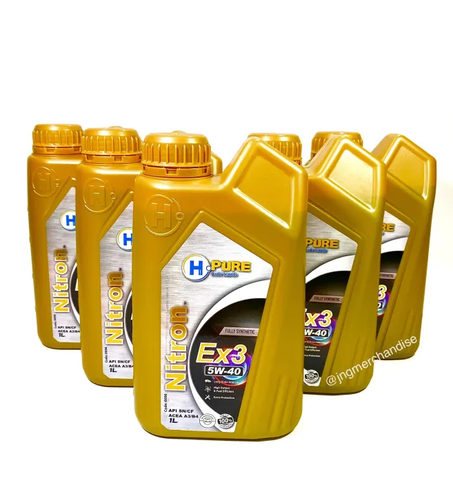 Hydro Pure Lubricant Nitron EX3 Fully Synthetic Engine Oil 5W40 (diesel / gas) 5 Liters