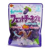 [มาใหม่] เจลลี่เส้นยาวเฟตตูชินี่ รสองุ่น Bourbon Fettucine Gummi Italian Grape Aji 50g.      RT1.3762⚡HOT Sale⚡