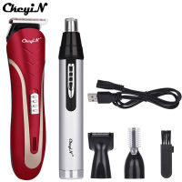 Cordless Hair Clipper Rechargeable Nose Hair Trimmer Set Professional Hair Cutting Machine Men Ear Eyebrow Hair Trimmer Kit 31