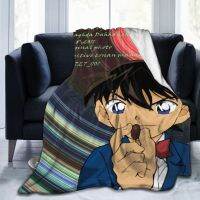 【Hypoallergenic Blanket】Detective Conan Eyes Face top Throw Blanket Birthday Gift