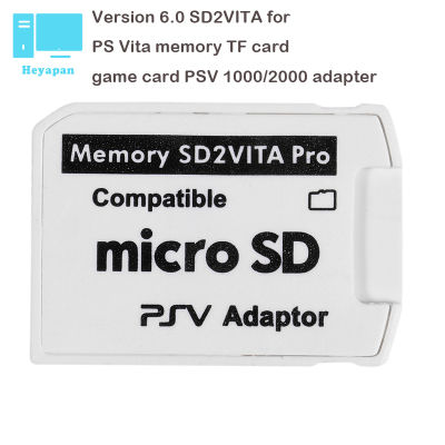 อะแดปเตอร์ PSV Vita 1000/2000ระบบ3.65ที่ใส่การ์ด TF SD ชุดแปลงไมโครการ์ด Sd เวอร์ชัน6.0