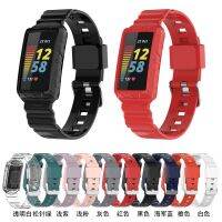 xiaozh All-in-one Silicone watchband for Fitbit charge5 All-in-one Armor band charge3 4 Uniform size male/female band