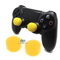 Silicone Convex XL Tall Thumb Grip Caps Joystick Thumbstick For PS4 Xbox ONE Xbox 360 Wii U Controller - Yellow ซิลิโคนอนาล็อก [จุกยาง] แบบทรงสูงนูน สีเหลือง