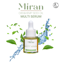 Miran เซรั่มมีรัน ซีบีดี แอนด์ เฮมพ์ ซีด ออยล์ มัลติเซรั่ม 20ml เซรั่มกัญชง ปรับสมดุลผิว ลดสิว ผิวแลดูกระจ่างใส