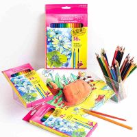 ชุดดินสอสีที่ละลายน้ำได้24/36สีจาก Marco ดินสอสีวาดภาพแบบมืออาชีพสีอุปกรณ์วาดรูปศิลปะ Lapices De Colores