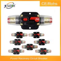 20A 30A 40A 50A 60A 80A 100A Circuit Breaker 12V 24V DC Car Truck Audio Resettable Fuse Circuit Breaker