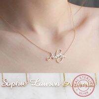 ஐ✚  DODOAI 925 Sterling Name Necklace Custom Necklaces Jewelry Personality Choker with for