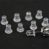 Anti Allergic Silicone Earring Findings Soft Transparent Accessories Stud Earrings Earring Back Stoppers Ear Plugs