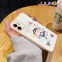 Jjlingji เคสสำหรับ iPhone 11 11 Pro 11 Pro Max,เคสแฟชั่น Good Luck Pattern ซิลิโคนดีไซน์ใหม่ด้านข้างเคสโทรศัพท์กันกระแทกกล้องฝาปิดเลนส์เต็มรูปแบบปกป้องกล่องกันกระแทก Softcase